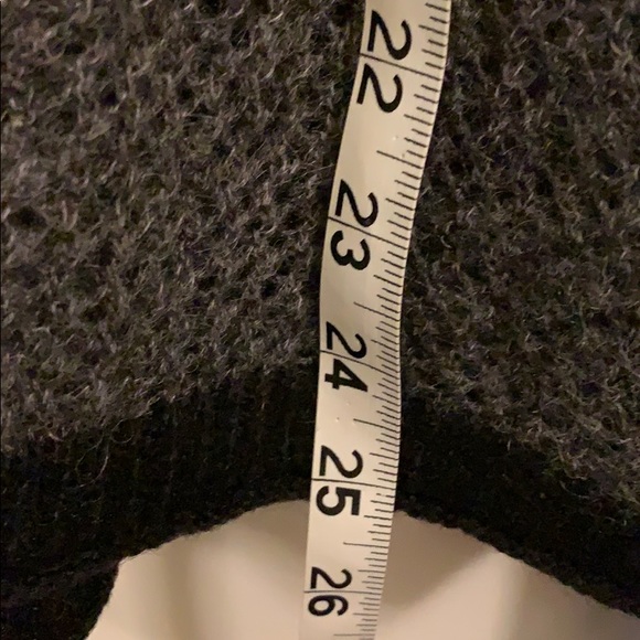 Gray DKNY Open Weave Waterfall Cardigan Large - Picture 10 of 12